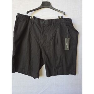 Shaquille O'Neal Shorts 3XL TALL Mens Linen Back Elastic Waist Drawstring NEW